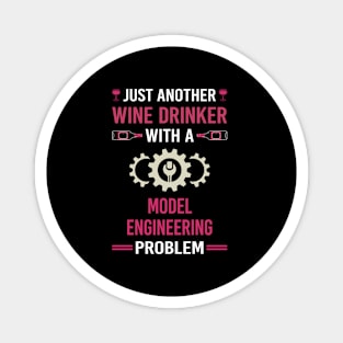 Wine Drinker Model Engineering Engineer Magnet